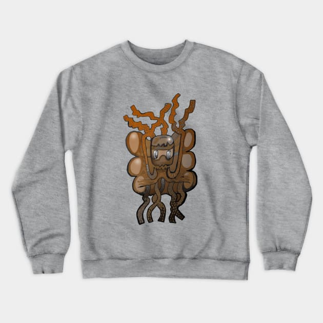 Tentacle Monster Crewneck Sweatshirt by IanWylie87